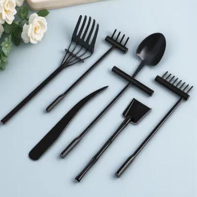 Gardening Tools Rake - Ensemble de 6 mini râteaux de