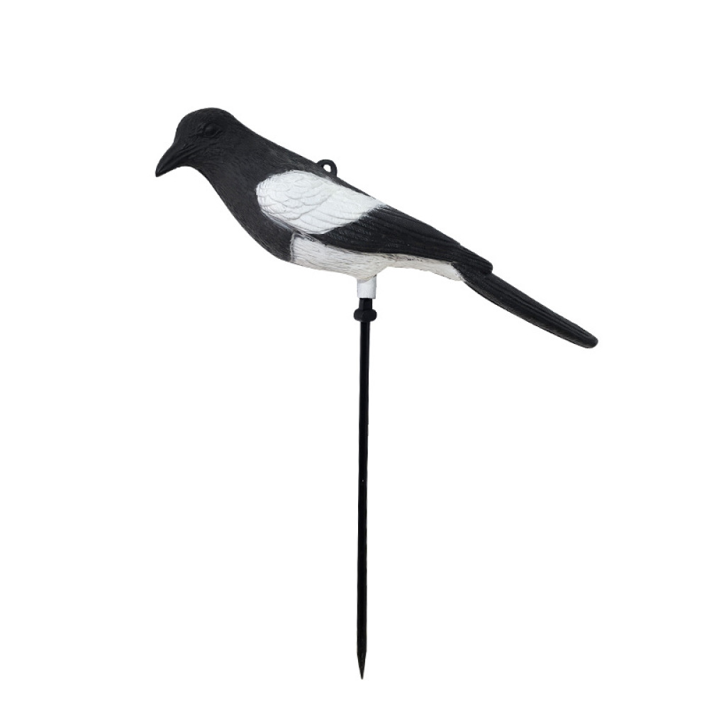 Gardening Tools Target - Statue de Corbeau Artificielle Répulsive pour