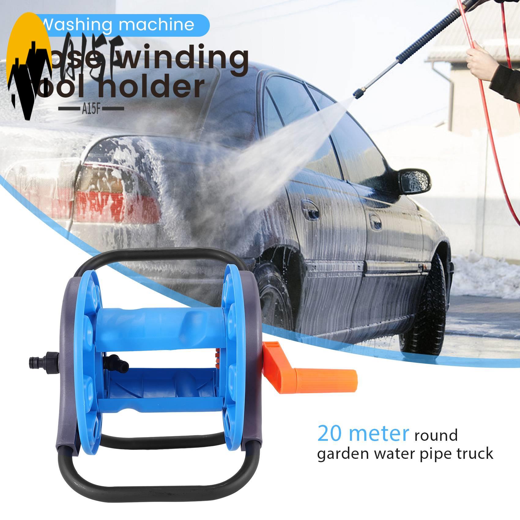 Gardening Tools Holder - A15F-Enrouleur de tuyau d'arrosage portable 20M
