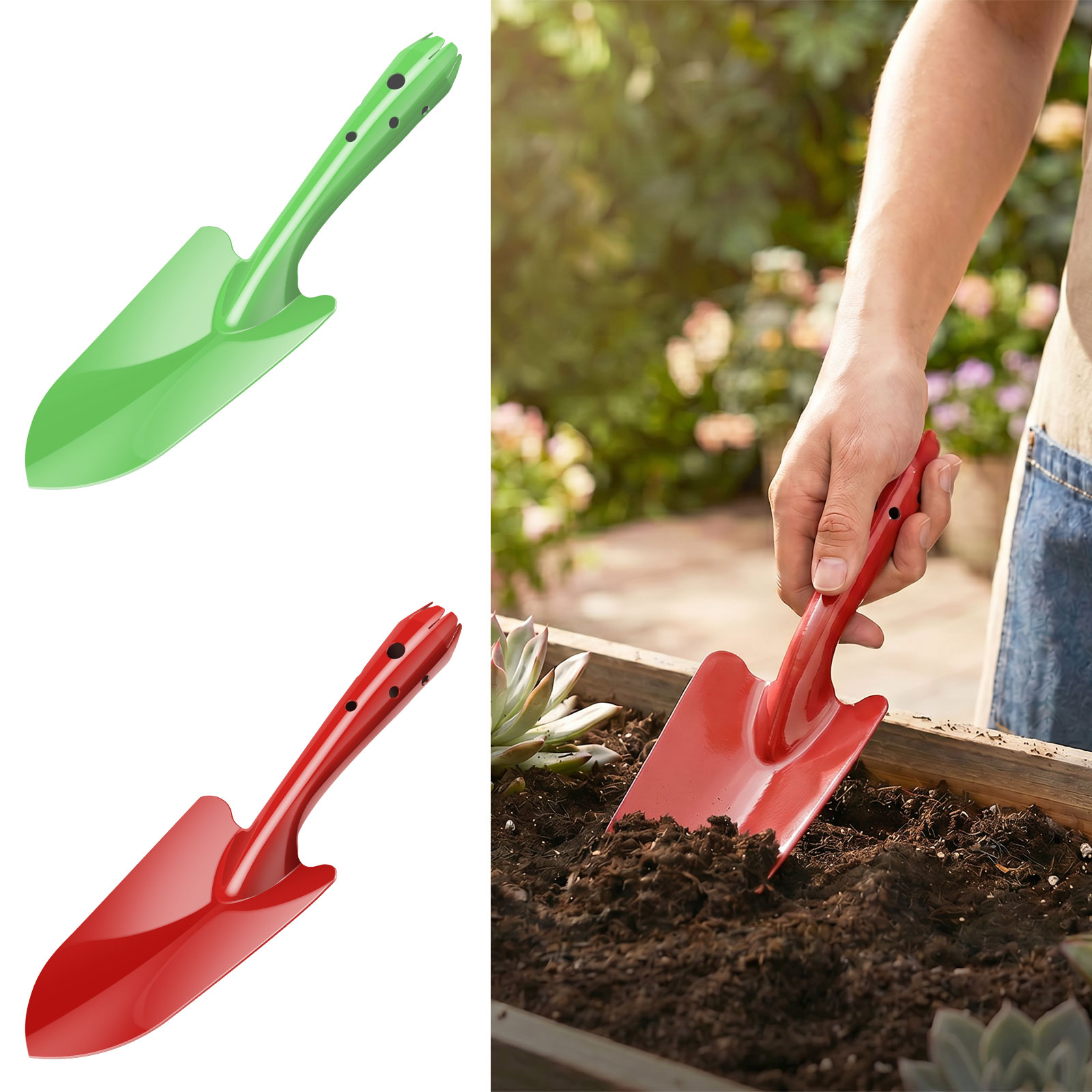 Gardening Tools Trowel - Truelle de jardin en métal résistant