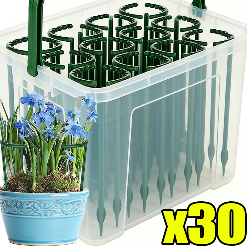 Gardening Tools Holder - Support de plante en plastique semi-circulaire