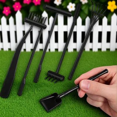 Gardening Tools Rake - Ensemble de 6 mini outils de