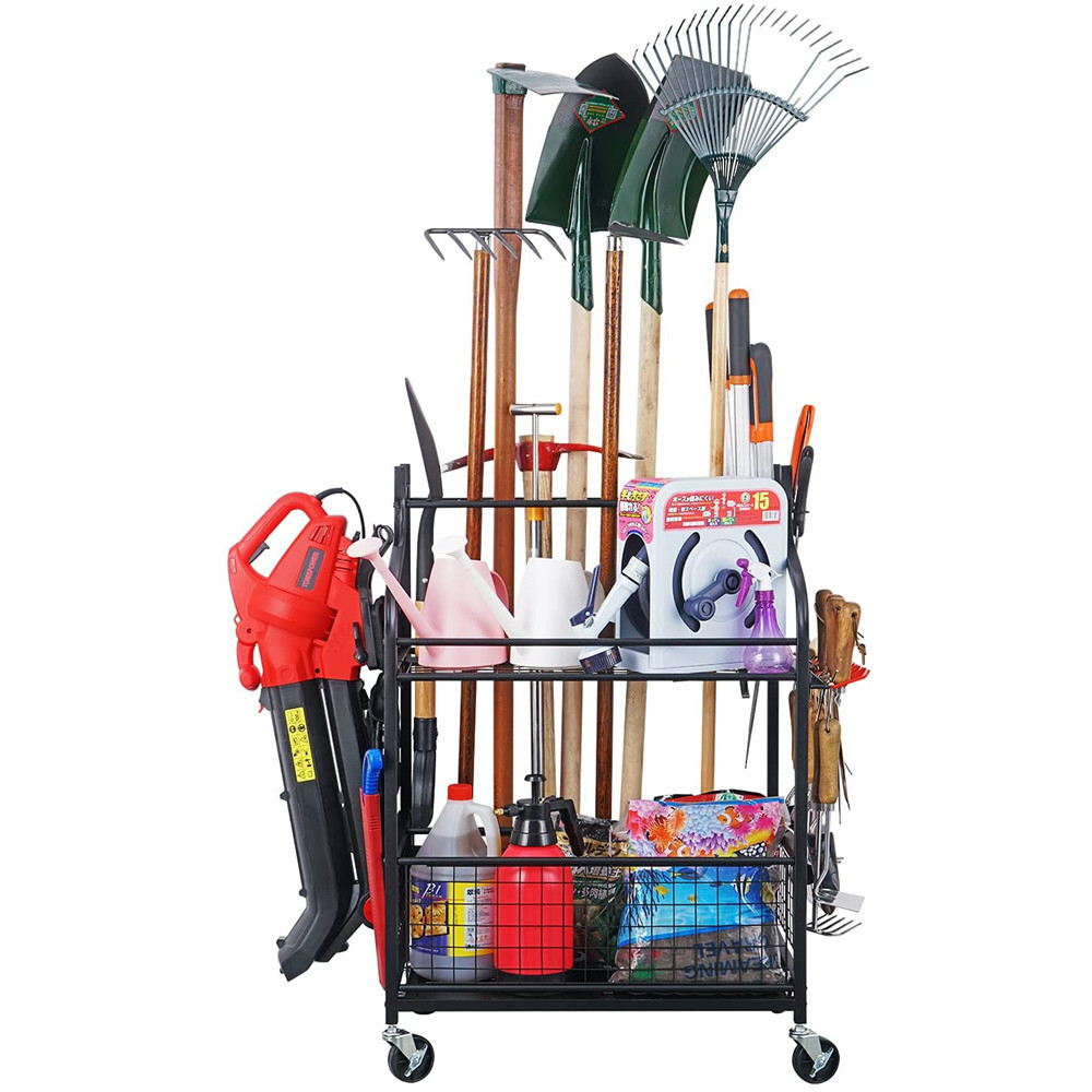 Gardening Tools Holder - Organisateur d'outils de jardin, rangement d'outils
