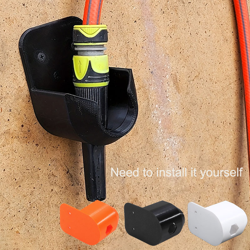 Garden Hose Nozzle - Support mural pour buse de tuyau