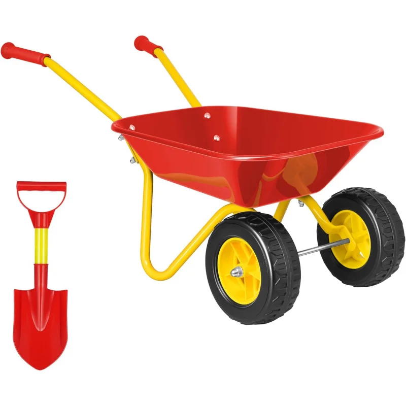 Gardening Tools Gift Set - Brouette pour enfants, chariot de jardin