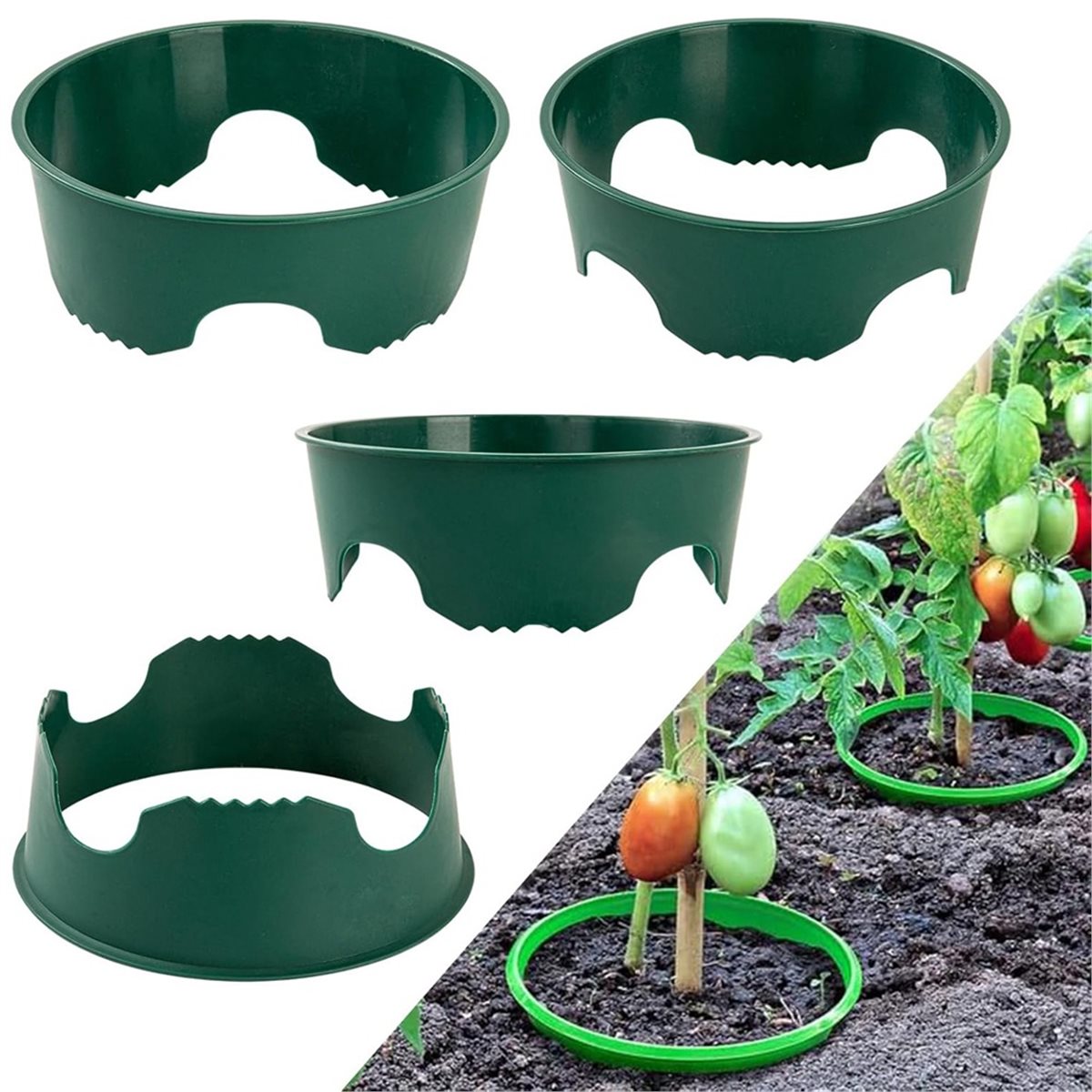【OFFRE À COMPTOURTER】 4 Anneau - Gardening Tools Deals avis et prix