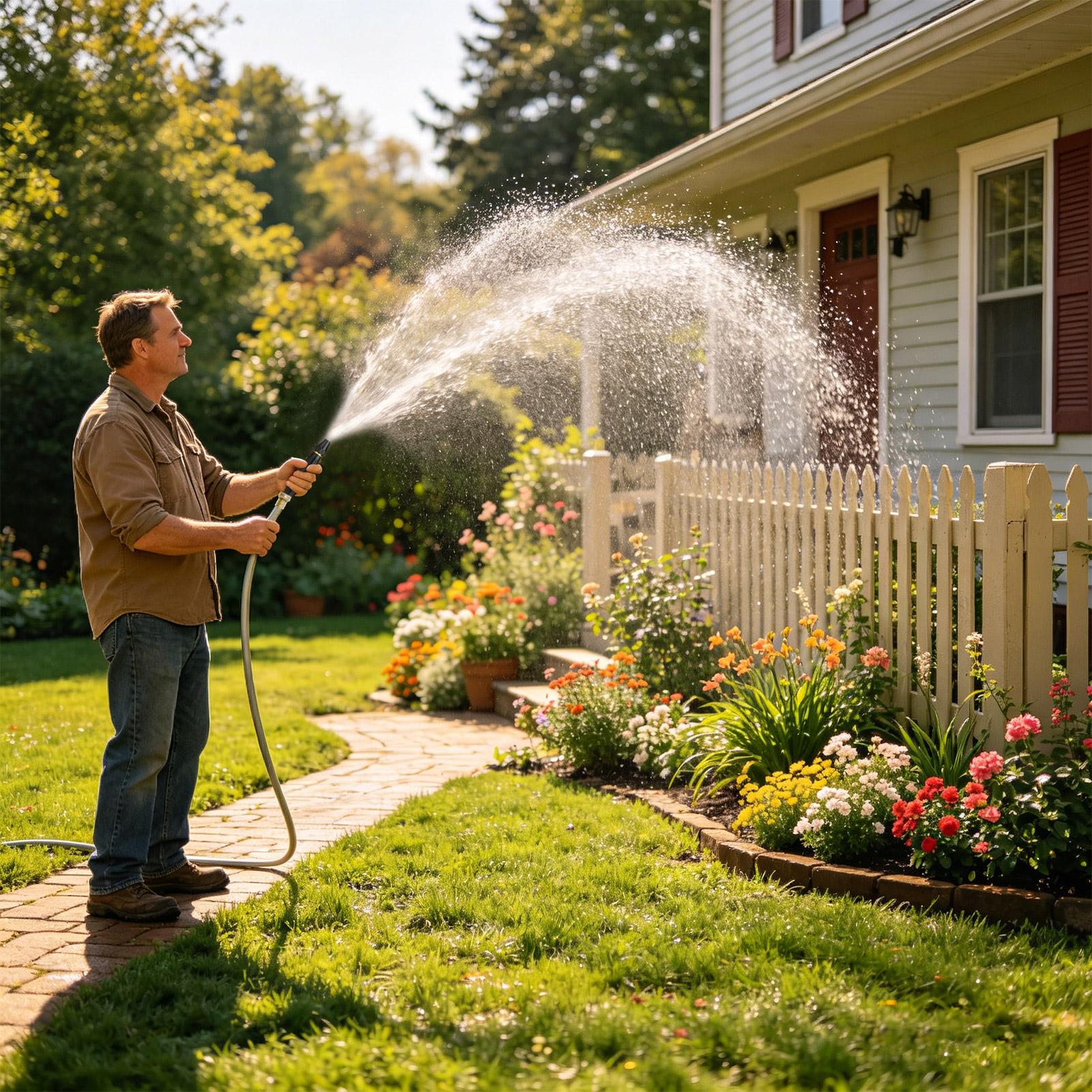 Buse de pulvérisation haute pr - Garden Hose Nozzle avis et prix