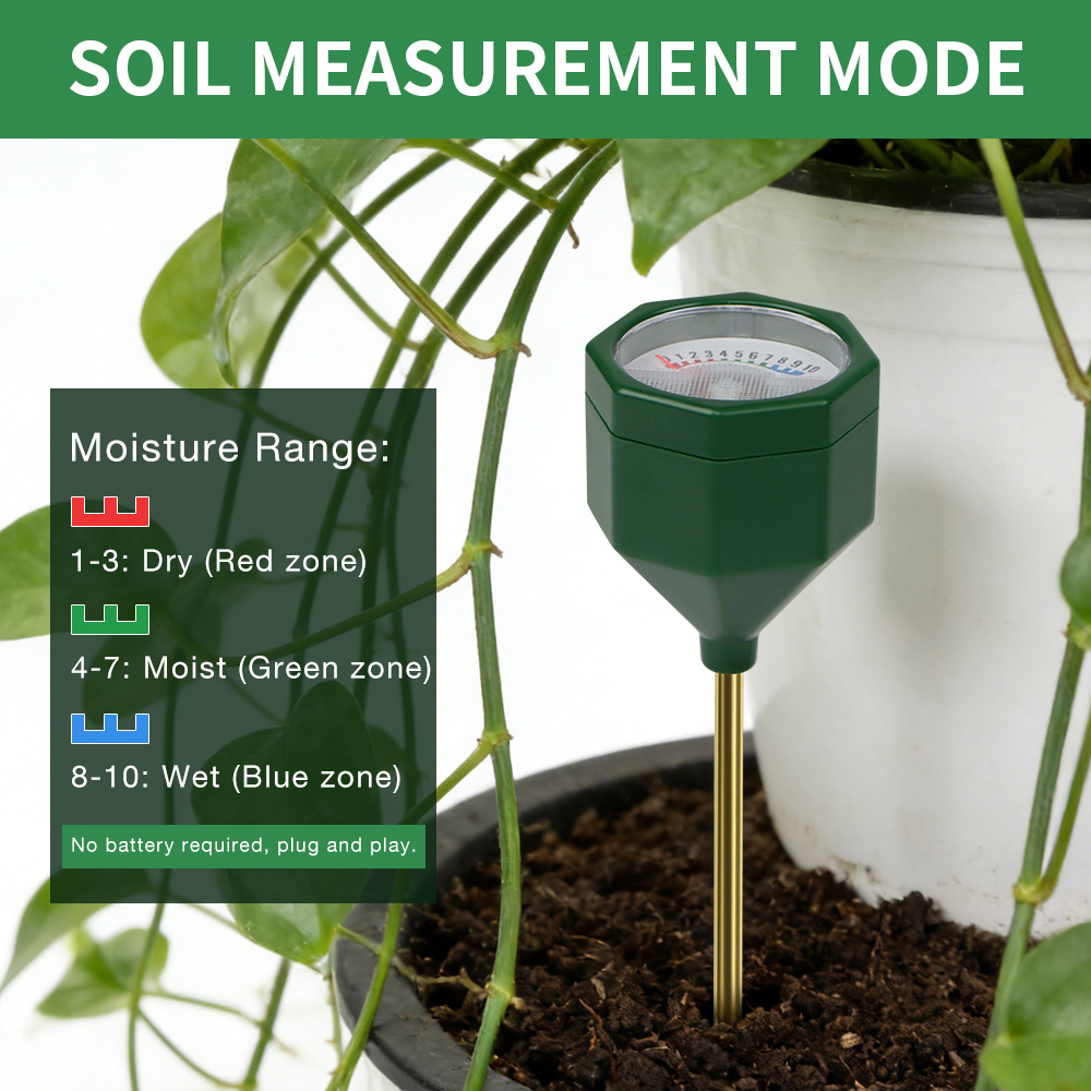 Testeur d'humidité du sol, dét - Gardening Tools Required avis et prix