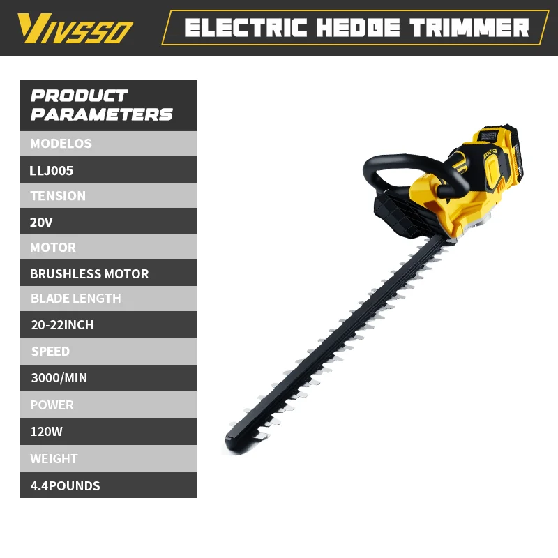 VIVSSO taille-haie électrique  - Gardening Tools Rake avis et prix