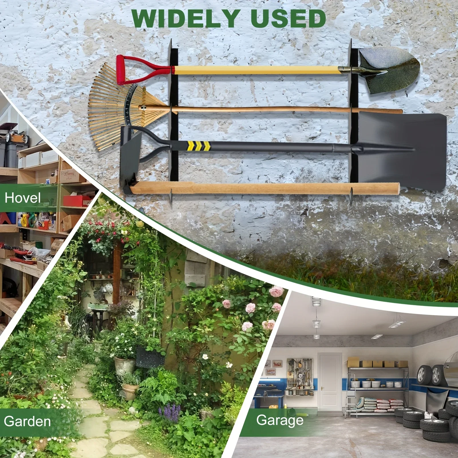 Support mural robuste en métal - Gardening Tools Holder avis et prix