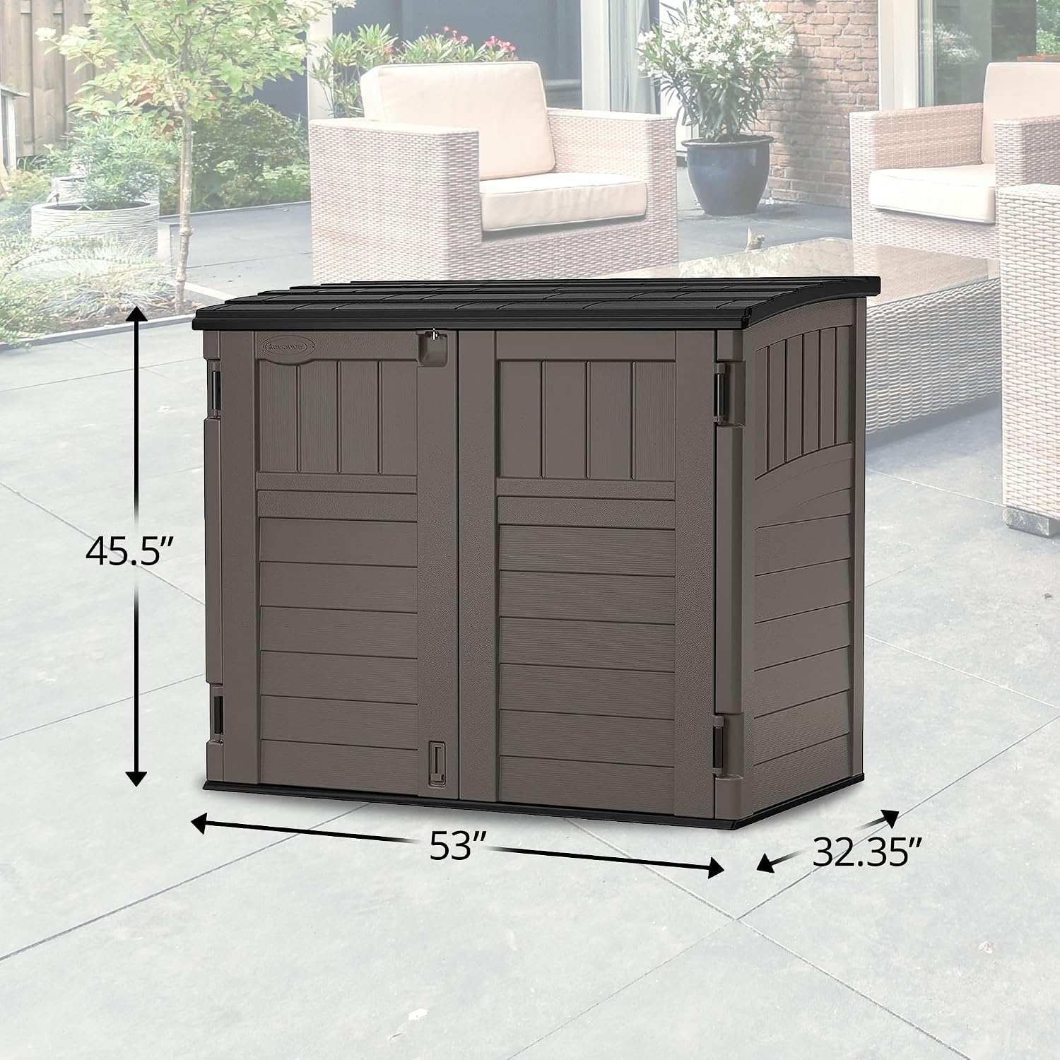 Abri de rangement extérieur po - Gardening Tools Equipment avis et prix