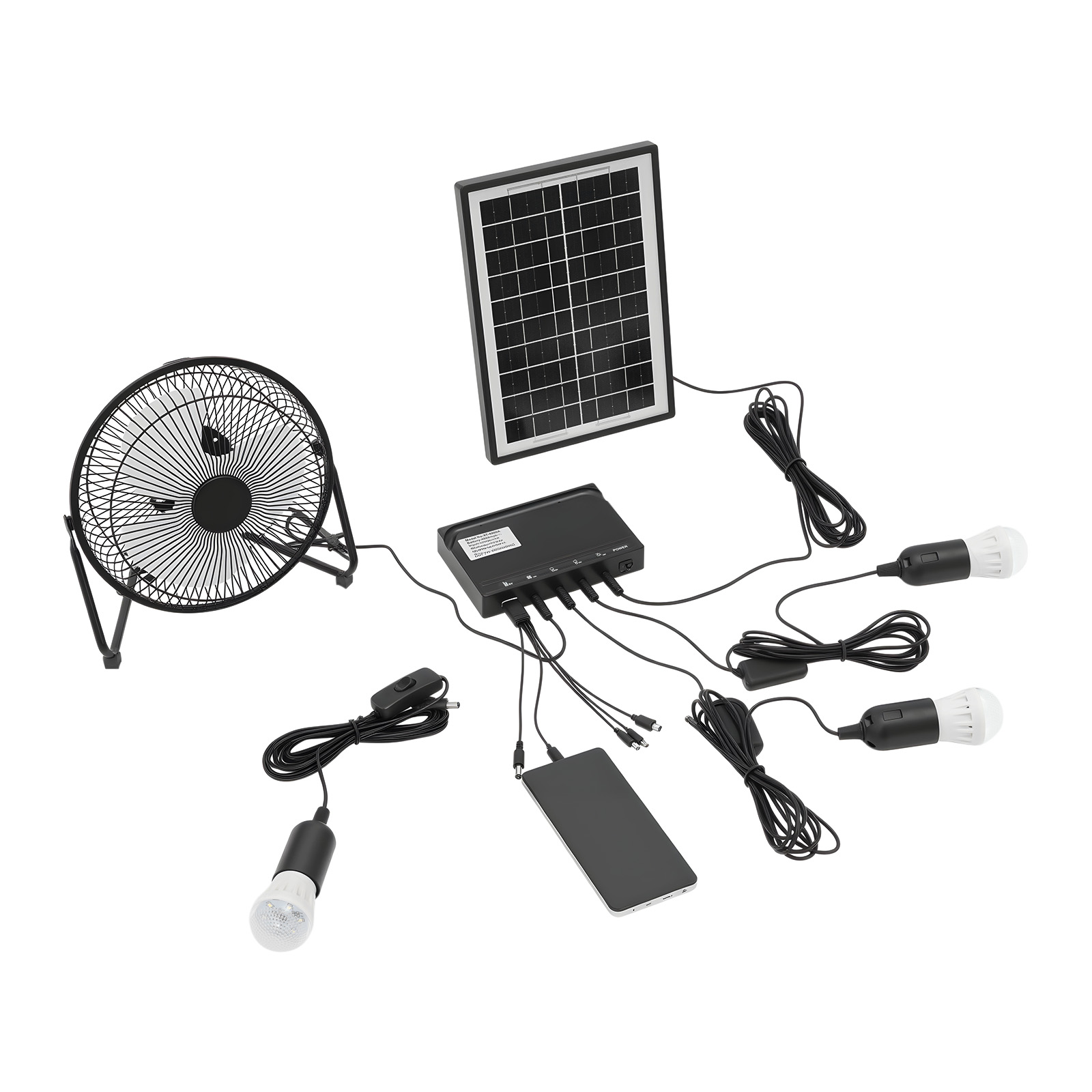 Kit de ventilateur et lampe so - Gardening Tools Gift Set avis et prix