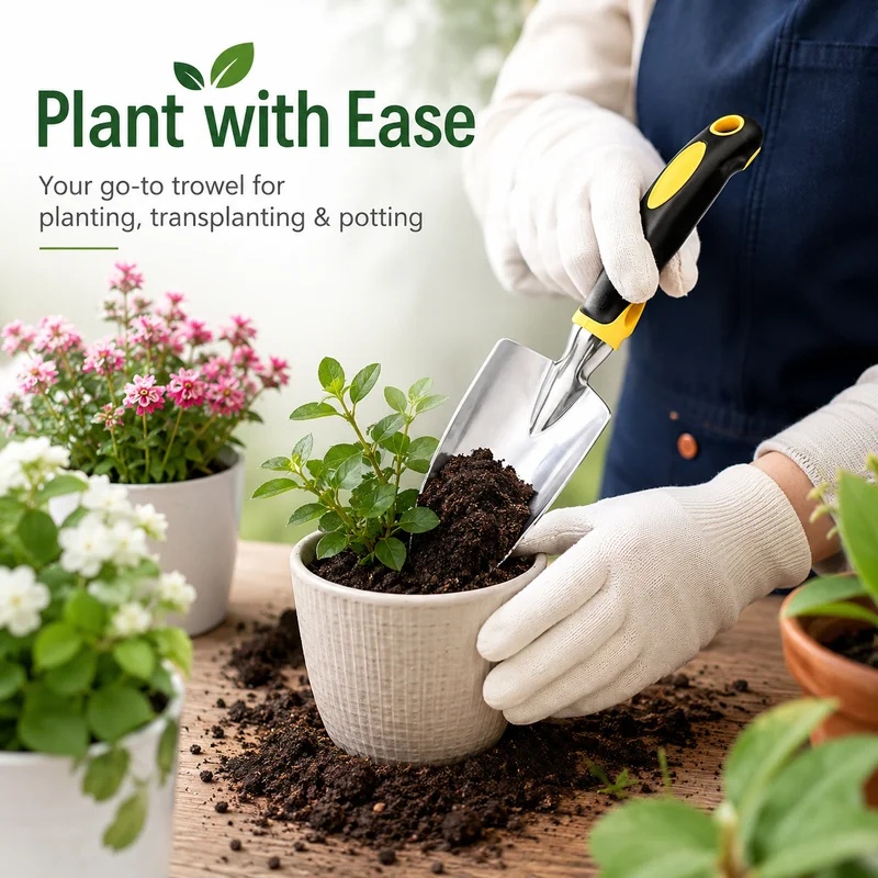Truelle de jardin en acier ino - Gardening Tools Trowel avis et prix