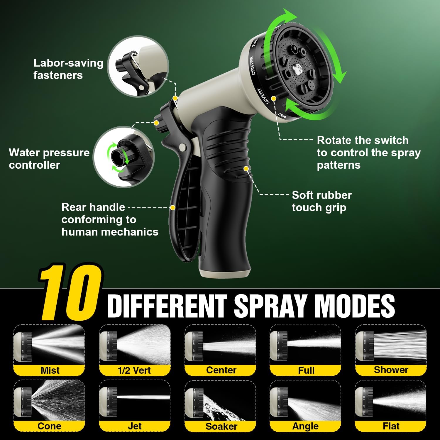 Tuyau d'arrosage de jardin de  - Garden Hose Nozzle avis et prix
