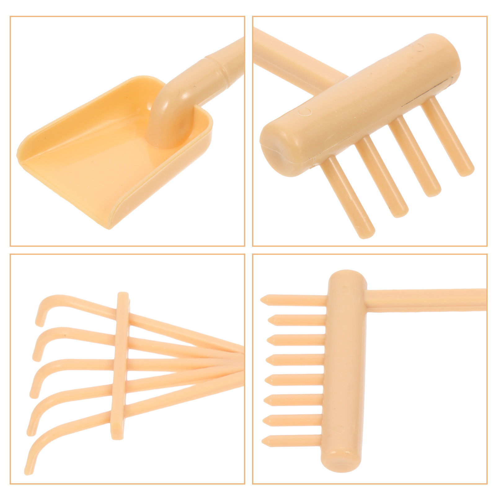 6 pièces de mini râteaux de ja - Gardening Tools Drawing avis et prix