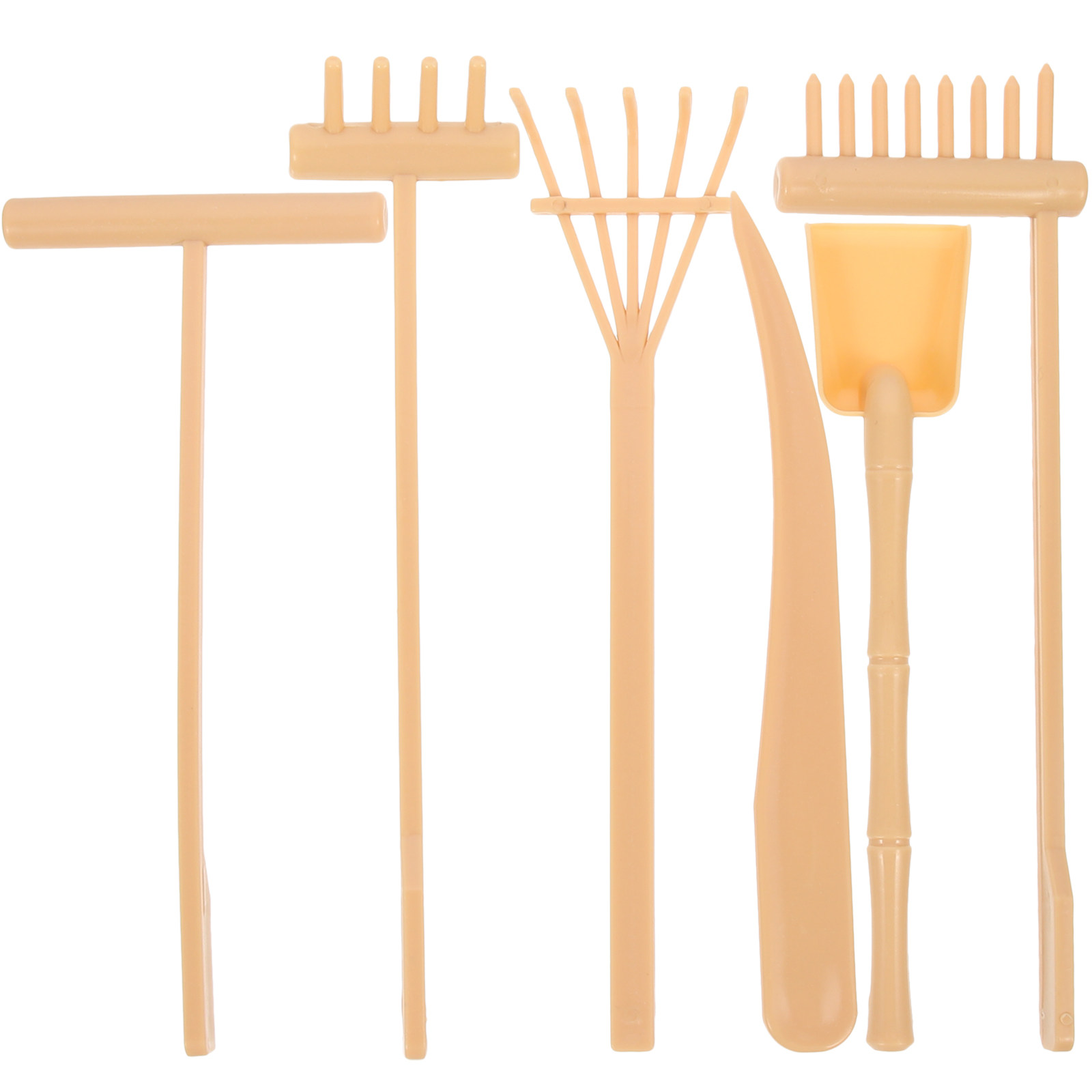 6 pièces de mini râteaux de ja - Gardening Tools Drawing avis et prix