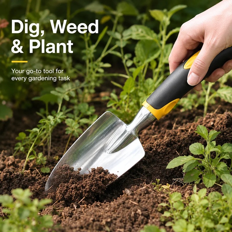 Truelle à main robuste en acie - Gardening Tools Trowel avis et prix