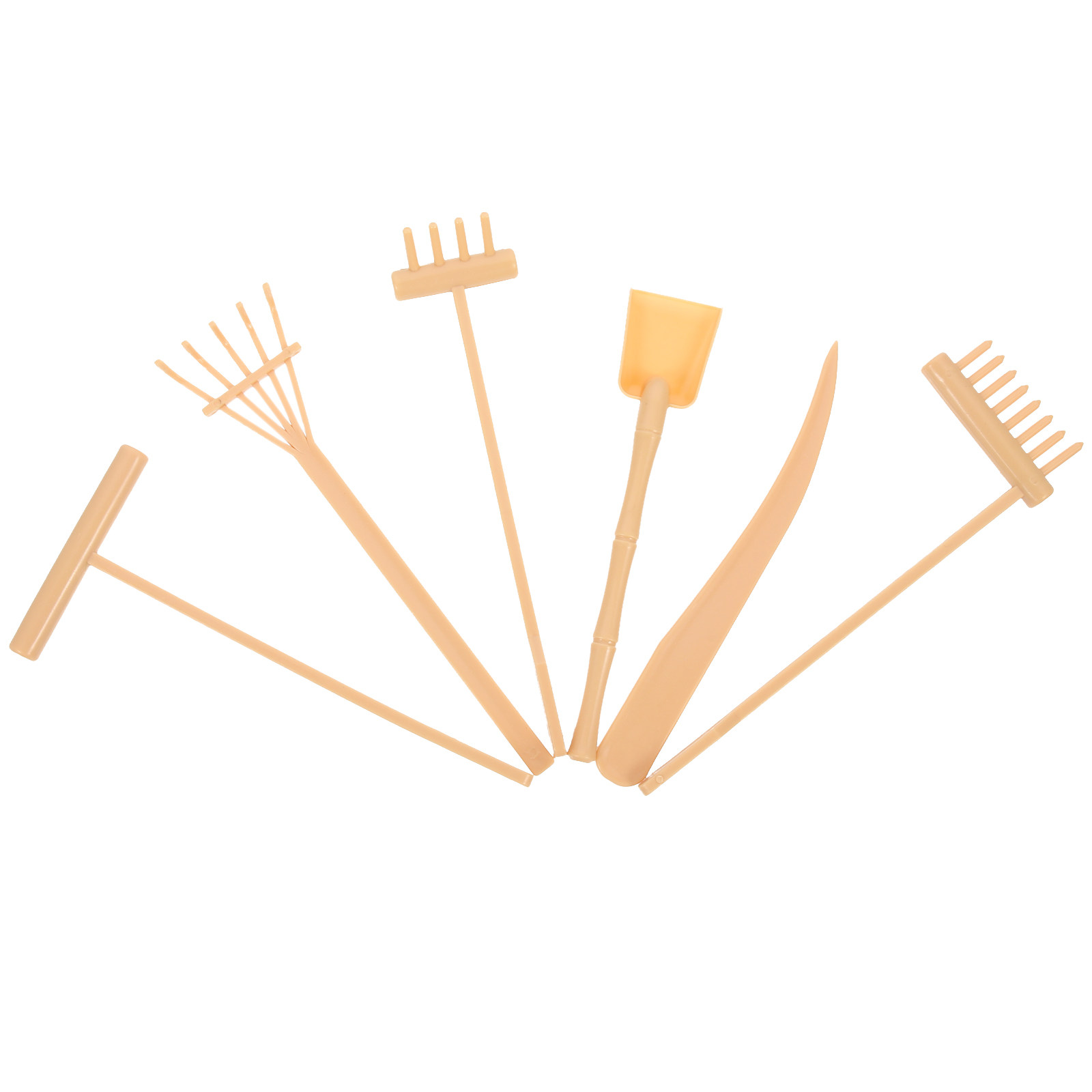 6 pièces d'outils de jardin ze - Gardening Tools Drawing avis et prix