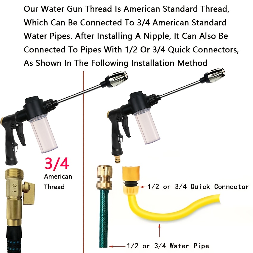 Pistolet d'arrosage de jardin, - Garden Hose Nozzle avis et prix