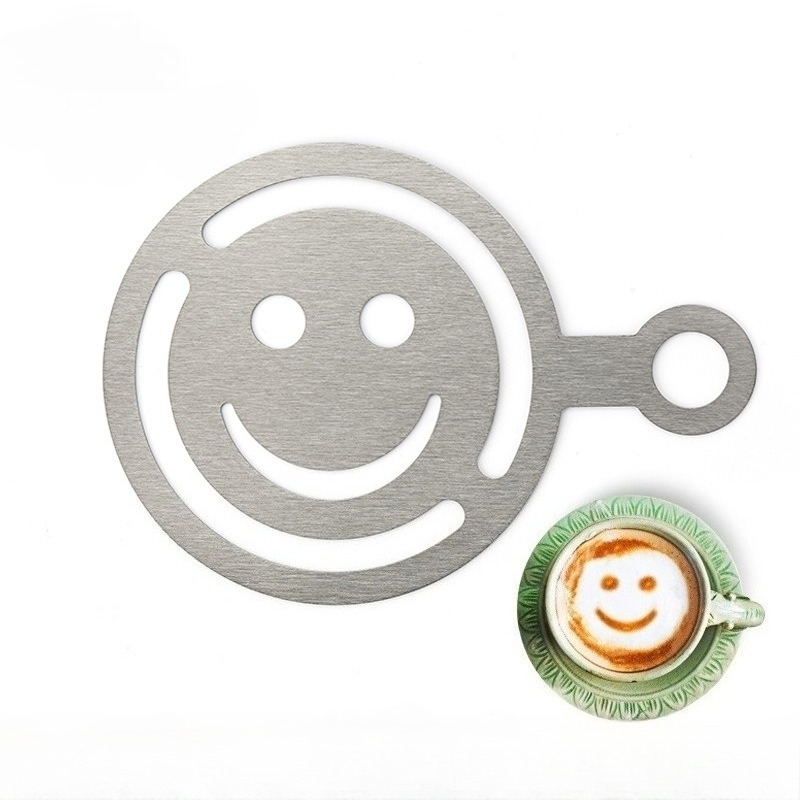Pochoir à latte art en acier i - Gardening Tools Store avis et prix