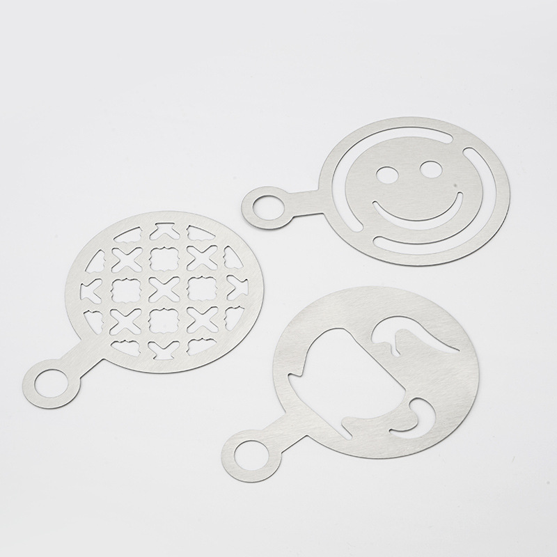 Pochoir à latte art en acier i - Gardening Tools Store avis et prix
